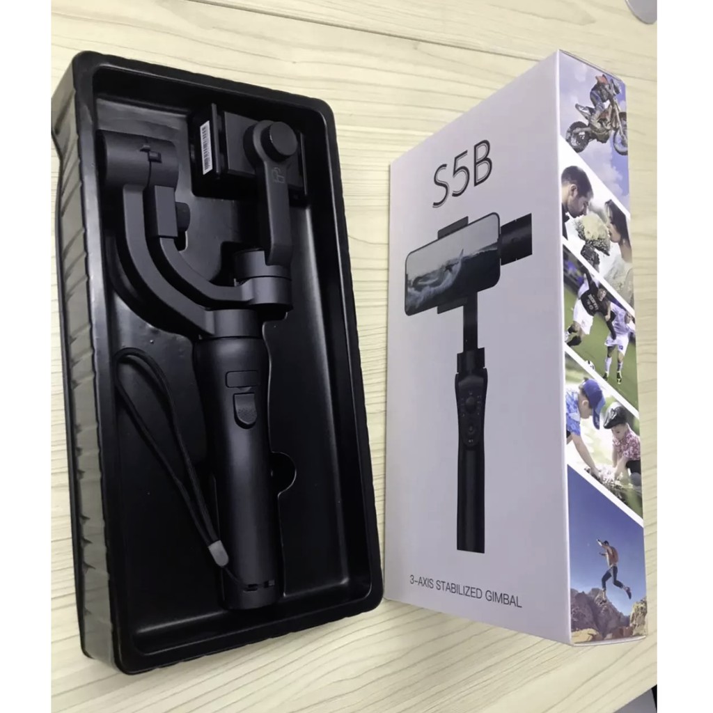 S5B 3-Axis Handheld Stabilized Gimbal Selfie Stick - Unleash Your Photography Skills with Smooth and Professional Shots. 