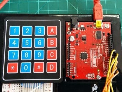 4x4 Keypad Interfacing for Arduino UNO. 
