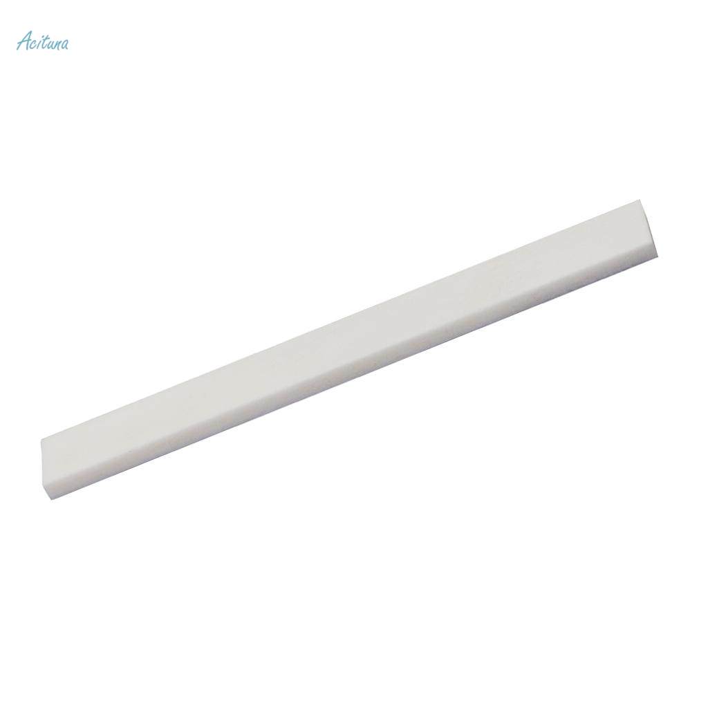 30X 6 String Acoustic Guitar Bone Bridge Saddle for Guitar Parts. 