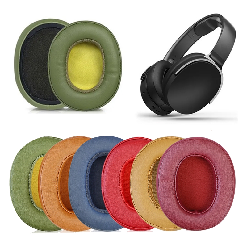 (COD) For Skullcandy Crusher 3.0 Wireless/ Crusher Evo /Crusher ANC/ Hesh 3 /VENUE Headphone 2pcs Ear Pads Ear Pads(Black Gel Model)/Ear Pads(Beige Yellow Bottom)/Ear Pads(Tibetan Blue)/Ear Pads(Army Green). 