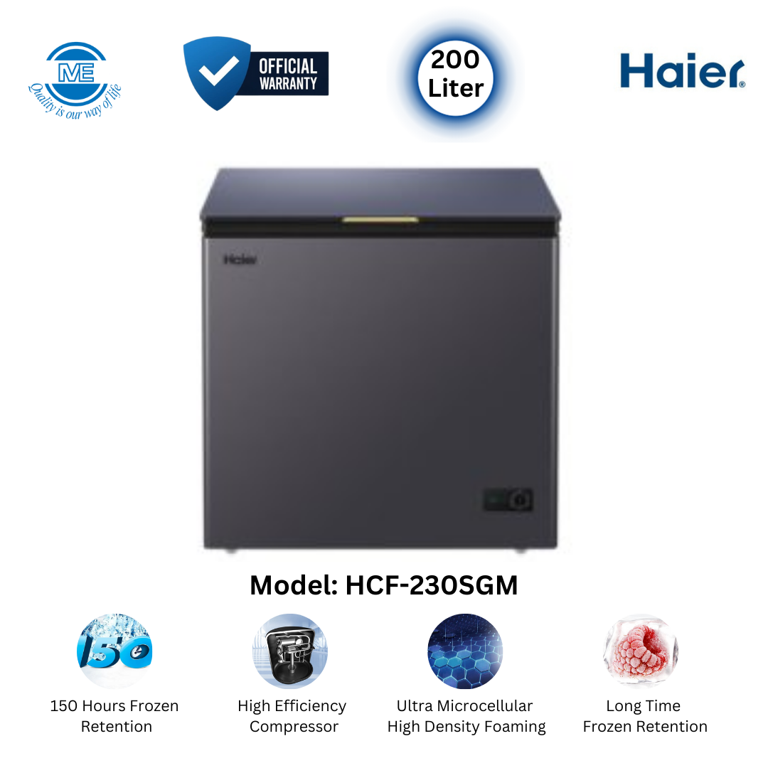 HAIER 200 Liter Chest Freezer With Fast Freeze Function | HCF-230SGM