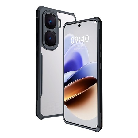 Amazon Best Back Case Cover for iQOO Neo 10/Neo 10 Pro | Compatible for IQooNeo10 Back Case Cover | Clear Case with Camera Protection | (TPU + PC | Matte Black) IQOO NEO 10 Back Case XUNDD. 