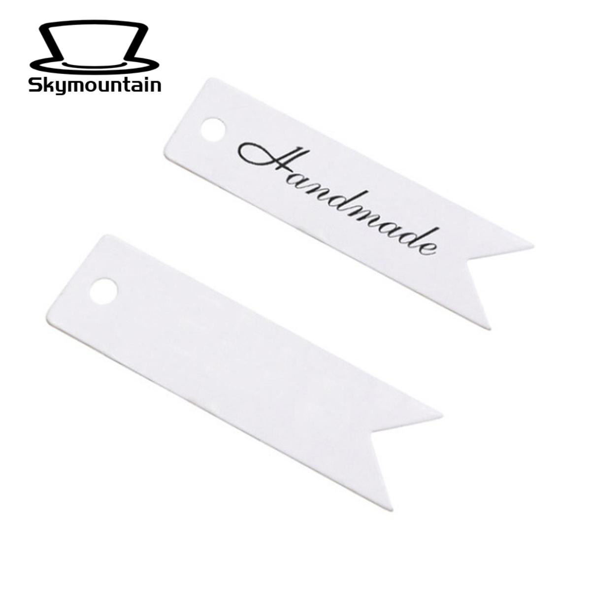 Skymountain Paper Tags Multi-purpose Handmade Gift Tags Thank You Paper Labels