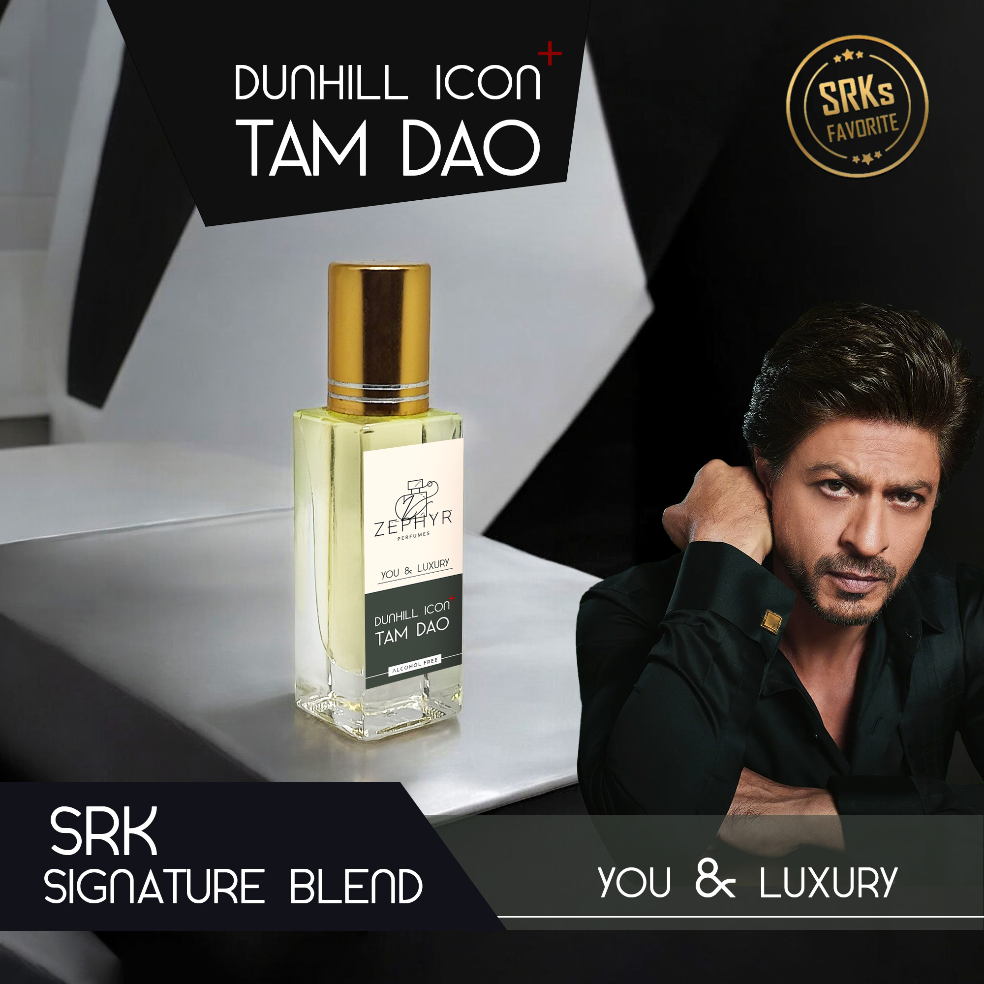 SRK Signature Blend Perfumes - Dunhill Icon + Tam Dao - UAE Edition Inspired Perfume: Tell a story about this Royal Blend