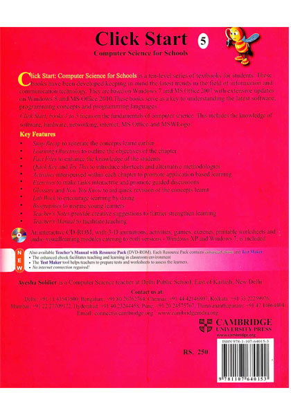 Click Start 5 - Computer Science for Schools (2nd Edition). 