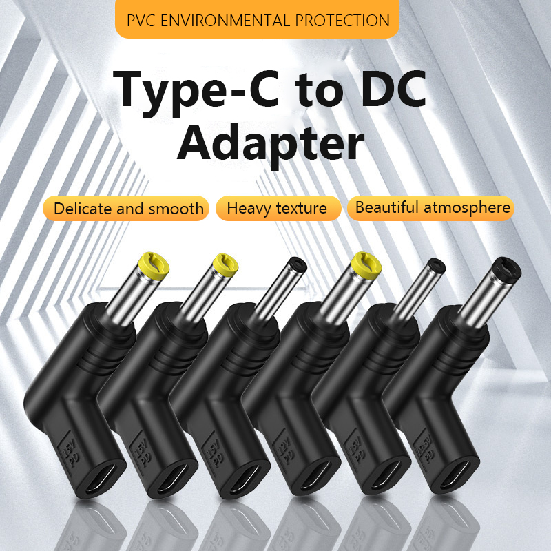 12V 15V 19V Type C DC Power Adapter Jack Connector USB C to DC Universal Charging Converter Adapter for Laptop Router Power Bank. 