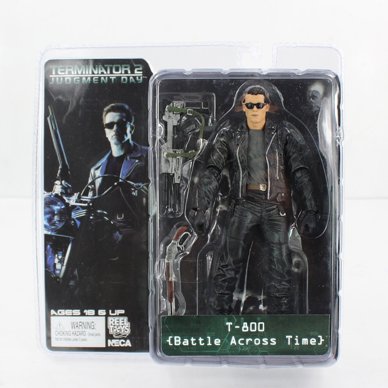 NECA The Terminator T-800 T-1000 Endoskeleton PVC Action Figure  Model Toy. 