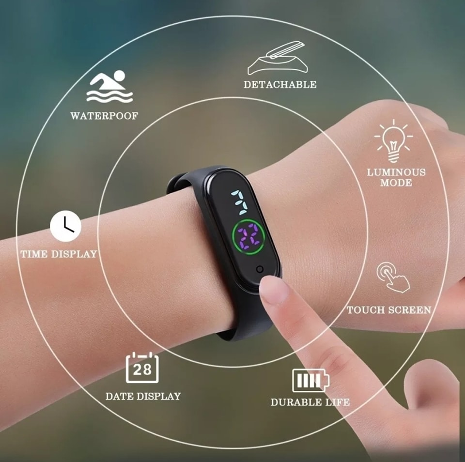 2023 LED Digital fashion Watch. 