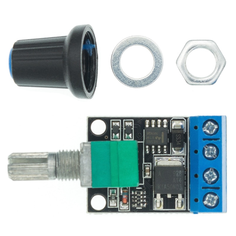 5V 12V 10A Voltage Regulator PWM DC Motor Speed Controller Governor Stepless Speed Regulator LED Dimmer Power Controller. 