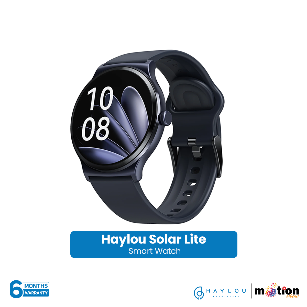 Haylou Solar Lite Smart Watch 1.38 inch color large display With IP68 waterproof