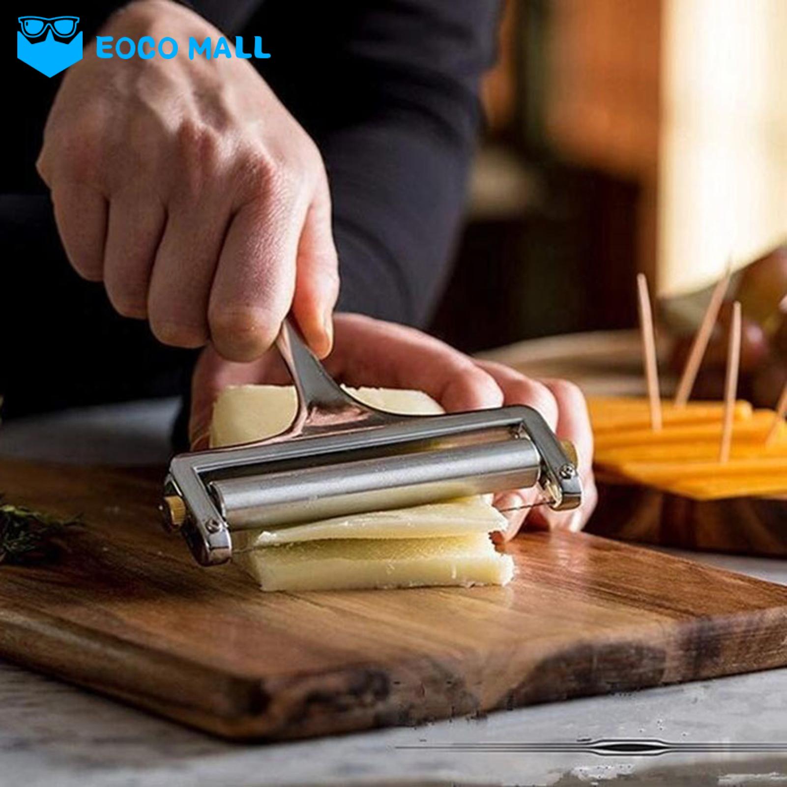 EOCO MALL Cut cddar, brie, pepper jk, mozzarella or er like provolone with this block cese slicer.. 