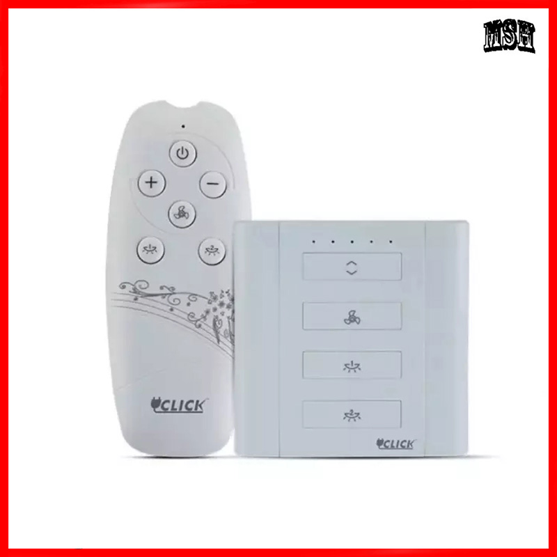 Click Remote Control Switch 1 Fan and 2 Lights. 