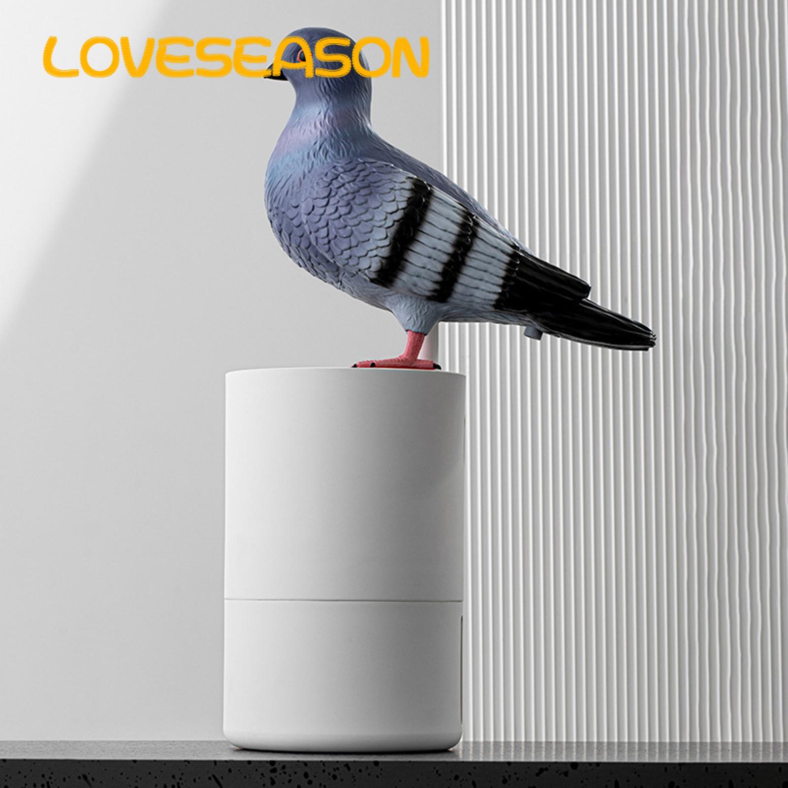 Funny Pigeon Shape Soap Pump Automatic Foam Soap Dispenser with Touchless Sensor for Hygienic Hand Washing Pigeon Shape Design Fine Foam Dispensing Easy to Use Pigeon Shaped Soap Dispenser. 