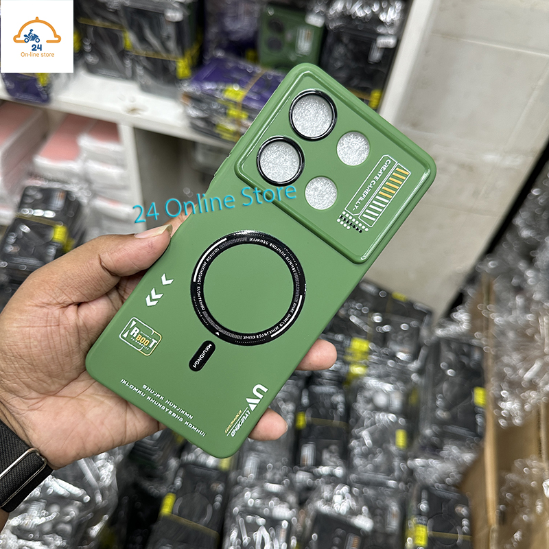 For Infinix Note 30 Pro Magsafe Magnetic Repair Ring Wireless Charging Sticker For Mobile Phone Back Cover Phone Case. 