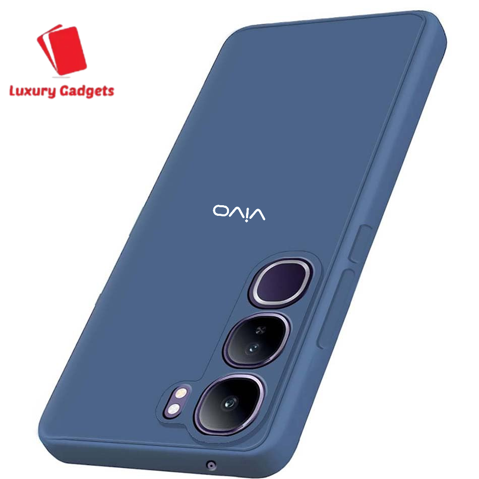 For Vivo Y19s Y29 Luxury Shockproof Camera Protective Liquid Soft Silicone Case Back Cover. 