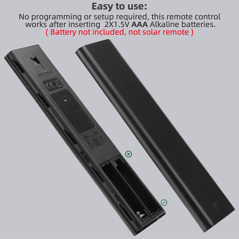 2023 New Universal Bluetooth Voice Remote Control Compatible With Samsung LED QLED 4K 8K UHD HDR Smart TVs Netflix Prime Video Eatop