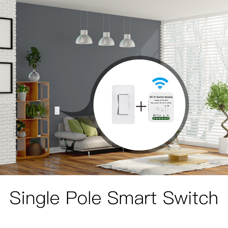 Nax Smart Home Wifi Wireless Switch Module For Apple Android App Control 90-250V Hot Sell. 
