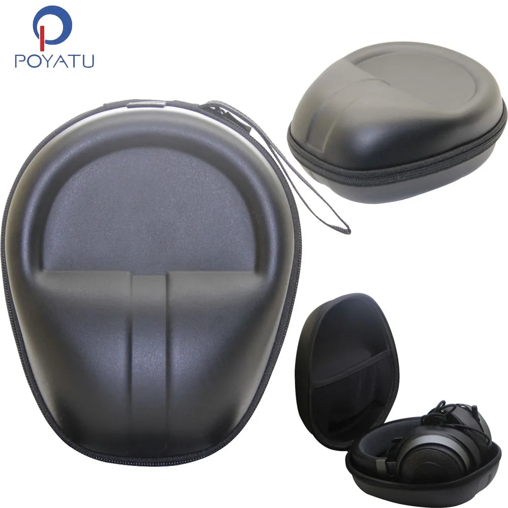 Headset Storage Hard Case for Razer Opus X Barracuda Wireless Kaira X Wired Kraken V3 X Headphone Hard Case Carrying Pouch Box