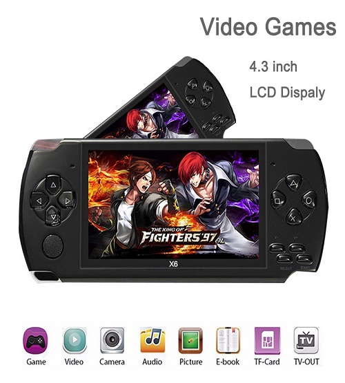 PSP Game Player Console 4.3 inch Screen 8GB Memory. 