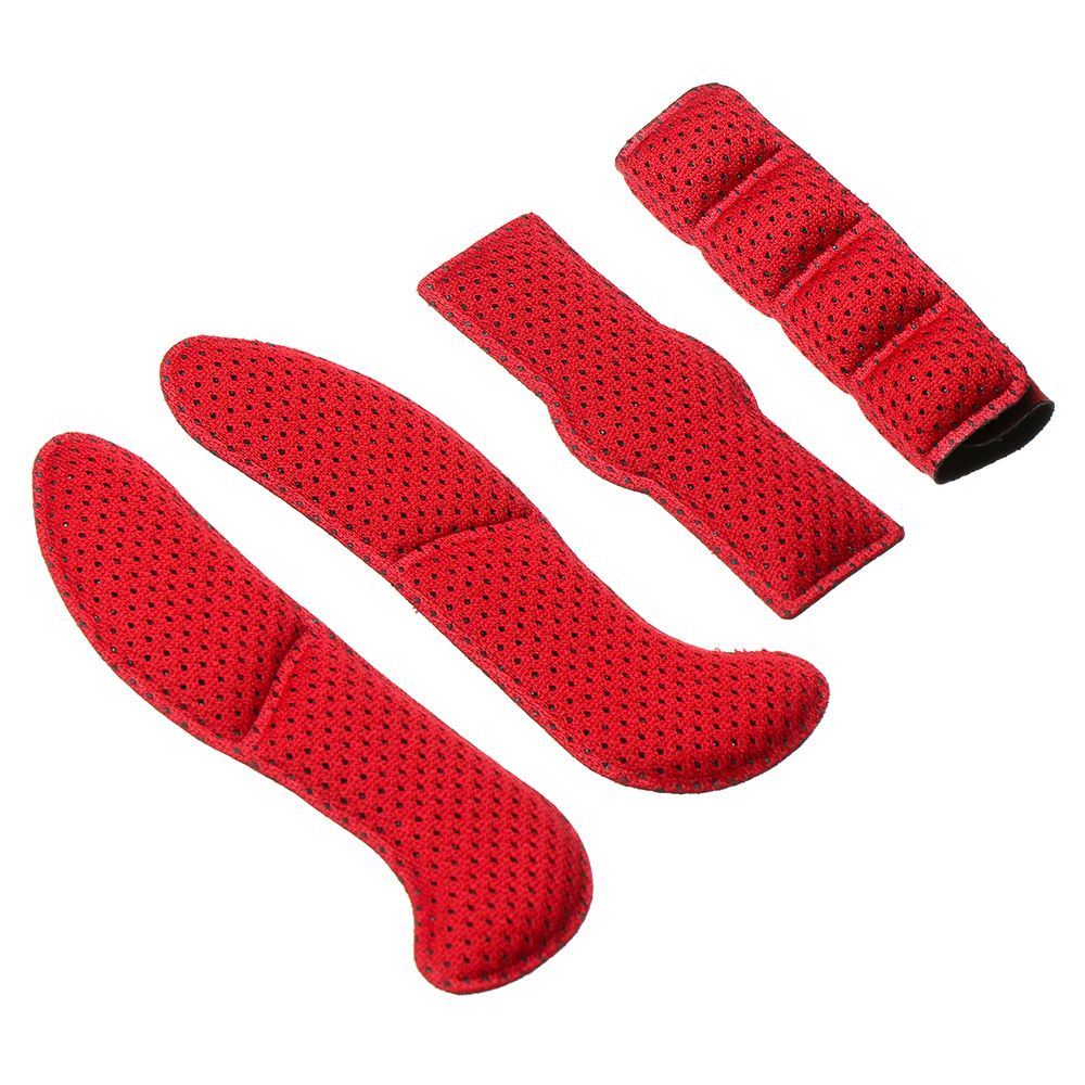 Outdoor Sports Sealed Replacement Helmet Inner Padding Kit Protection Sponge Pad Foam Pads Set with Insect Net. 
