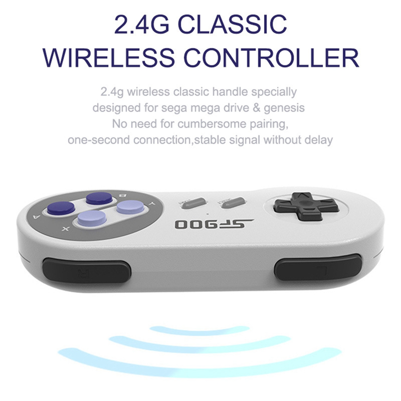 Video Game Console HD Game Stick with 5000 Games for SNES Wireless Controller 16 Bit Consoles. 