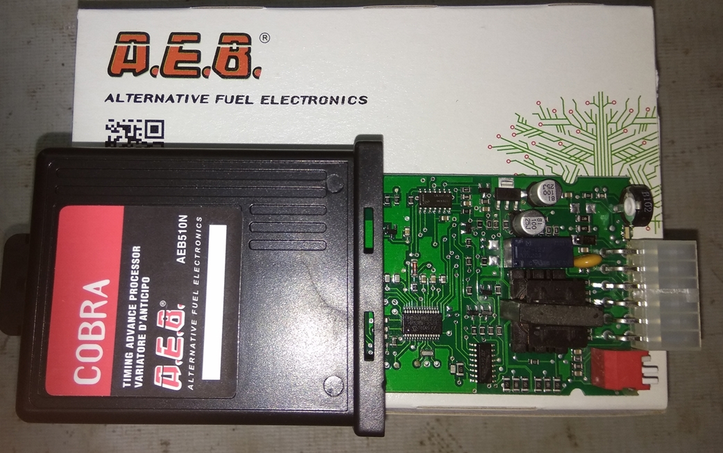 Timing advance processors Cobra 510N with wearing China (CNG/LPG) by Suraiya Motors. 