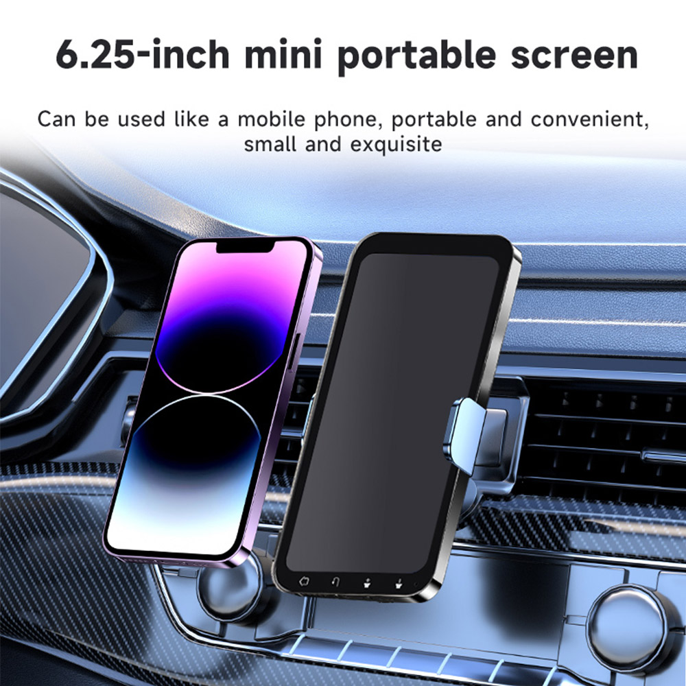 JIUYIN Universal Car Radio Multimedia Navigation Wireless Carplay Apple Android Auto 6.25“ Touch Screen Bluetooth Music Player. 