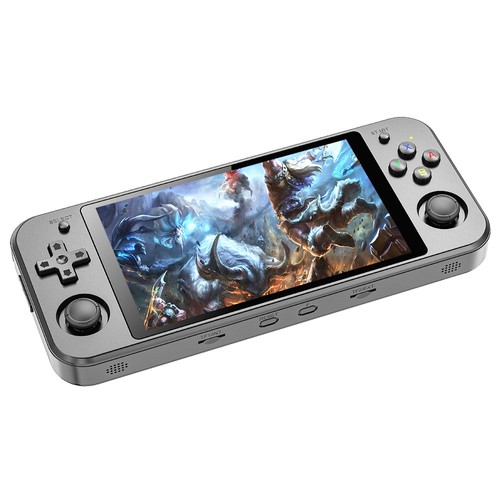 ANBERNIC RG552 Game Console, LPDDR4 4GB, Android 64GB eMMC 5.1, Linux 16GB TF Card - Black