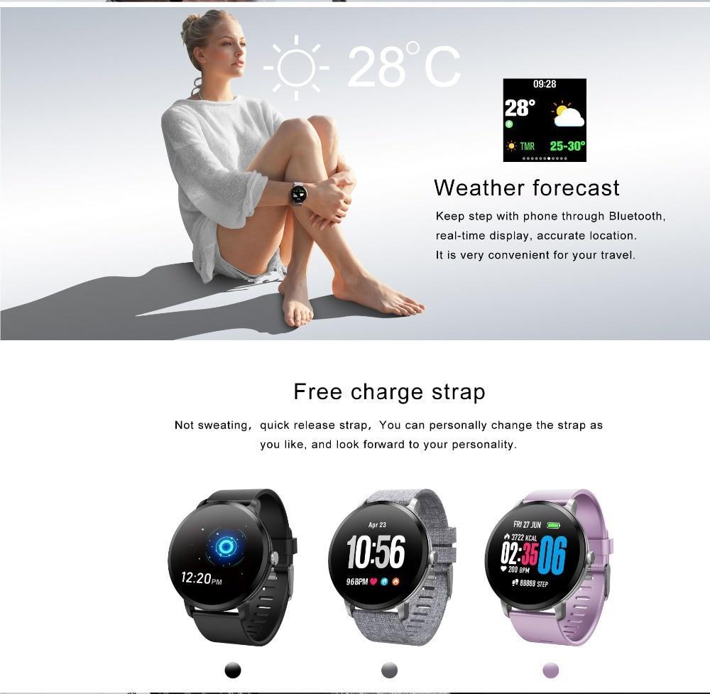 Waterproof Fitness Tracker Watch V11 1.3