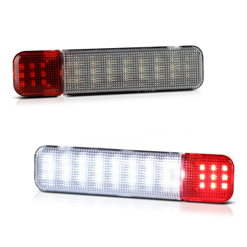 1Pair LED Door Panel Courtesy Light for H2 Escalade Interior Door Welcome Lamp Replacement Parts