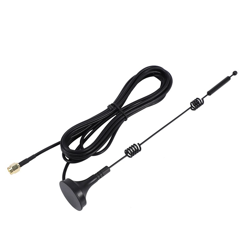9DBi RP-SMA 2.4GHz 5GHZ High Gain WiFi Router Antenna for Wireless IP Camera. 