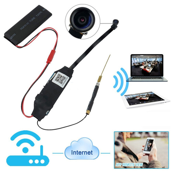Full HD 1080P Wifi ip P2P  Module Mini DV DVR Wireless IP Surveillance Security Ribbon Camera-S06. 