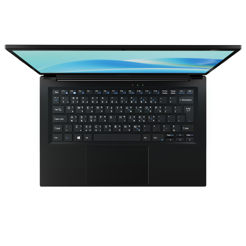 Walton Laptop Tamarind EX710U Core i7 Intel® 10 Generation Processor 8GB DDR4 2666MHz RAM 512GB SATAIII M.2 2280 SSD 14.0” FHD Matte LED Backlit Display with 45% NTSC. 