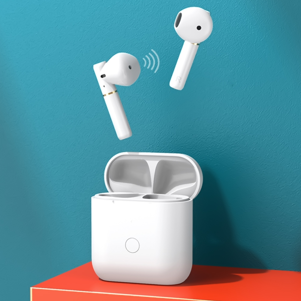QCY T8 TWS EarP-C-Life Touch Control QCY APP With Charging Case. 