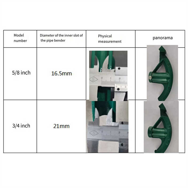 Portable Manual Steel Pipe Bender Tube Bending Forming Tools A. 