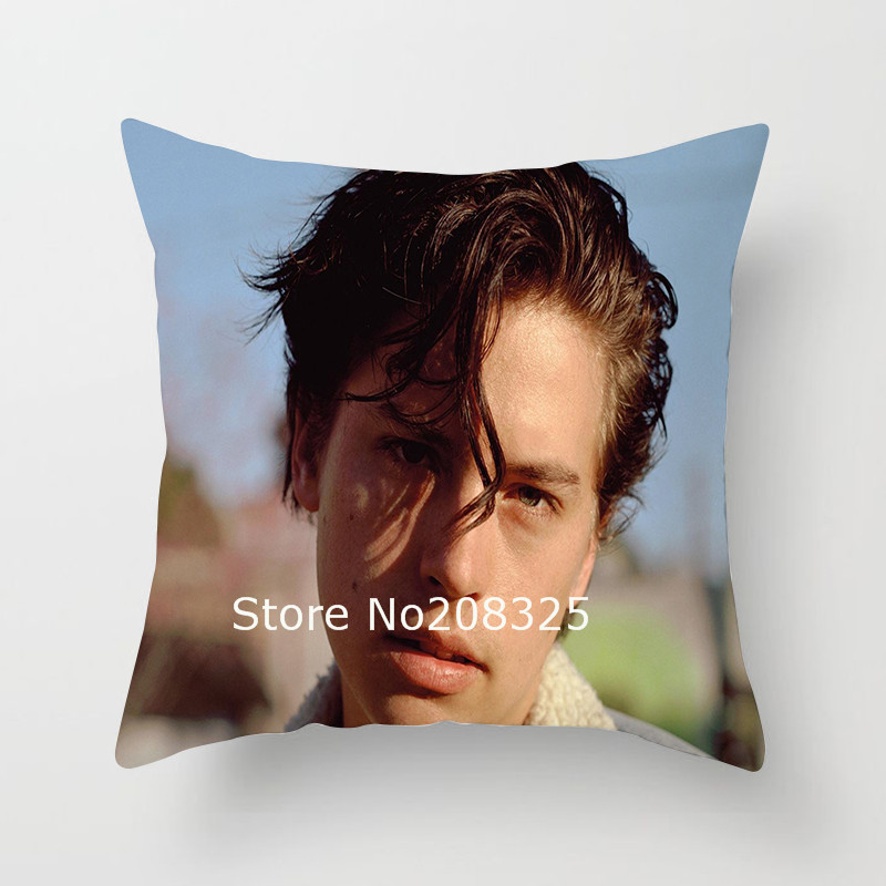 ZENGA Cole Sprouse Pillow Case Cushion Cover Throw Pillow Cover Decorative Pillows For Sofa Home Decor Pillowcase. 