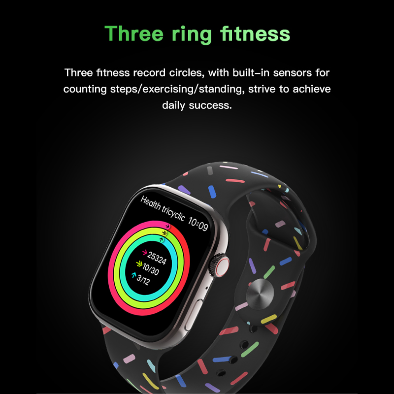 【Youyi】Foul smart series 9 touch Bluetooth call with games 2.09 "full smartwatch IP67 waterproof wireless. 