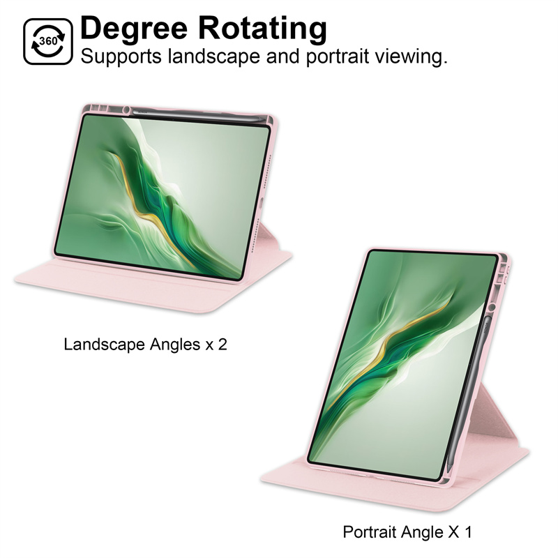 For Huawei Honor MagicPad 2 Case 360 Rotating Tablet Cover for Honor Magic Pad 2 MagicPad2 12.3 inch Case with Pencil Holder. 