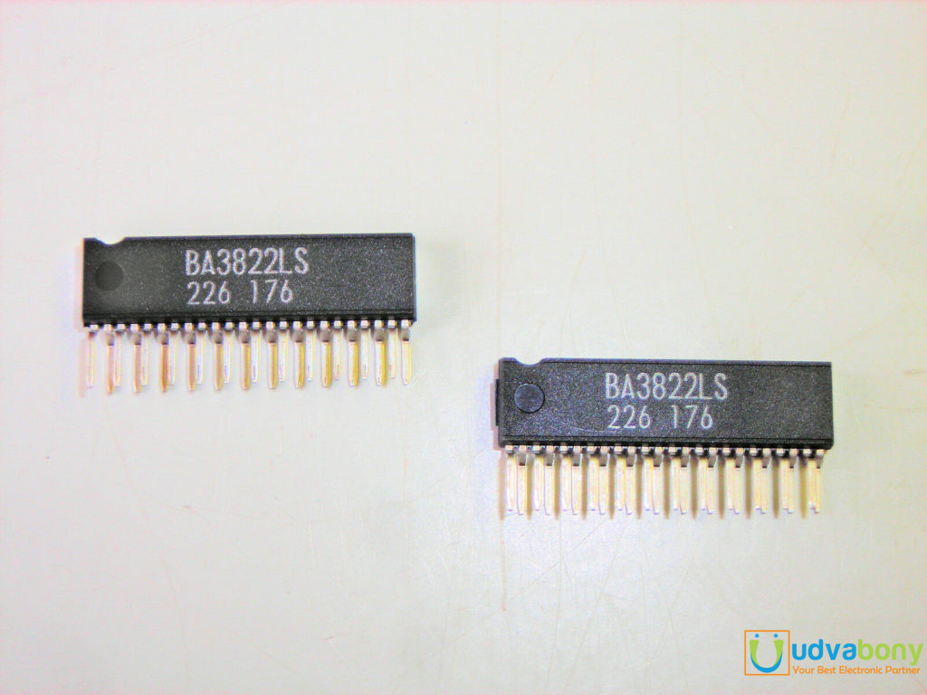 BA3822 5-Channel Stereo Graphic Equalizer IC. 