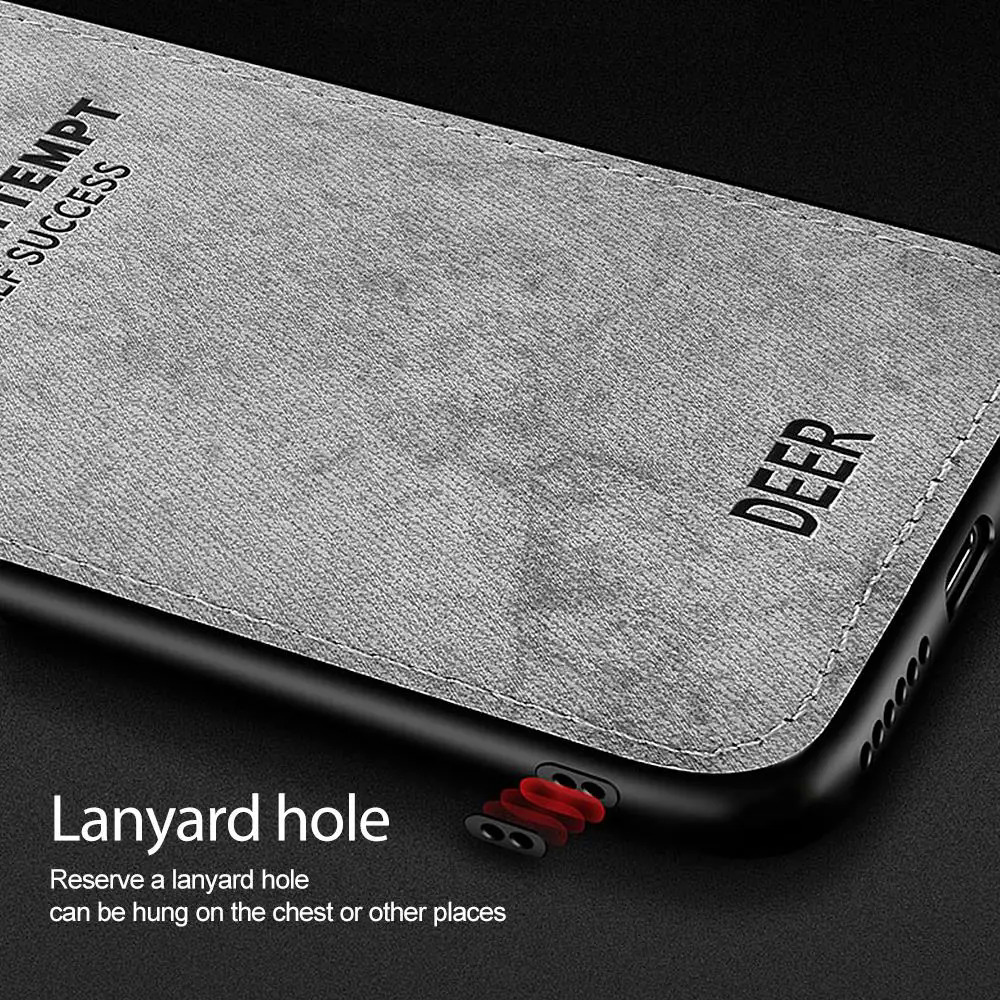 For iPhone 12 11 pro Max elk cloth phone case for iPhone XR 12 pro 11pro XS Max X shockproof Funda for iphone12 pro back cases. 