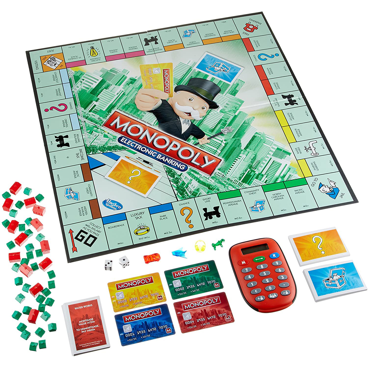 Monopoly Electronic Banking Hasbro Gaming Board Game Multiplayer Indoor Game. 