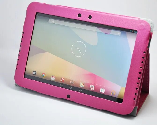 【3C VictoryEagle】Nexus 10 Case Cover For Google Nexus 10 inch Tablet Case with hand +screen protectors