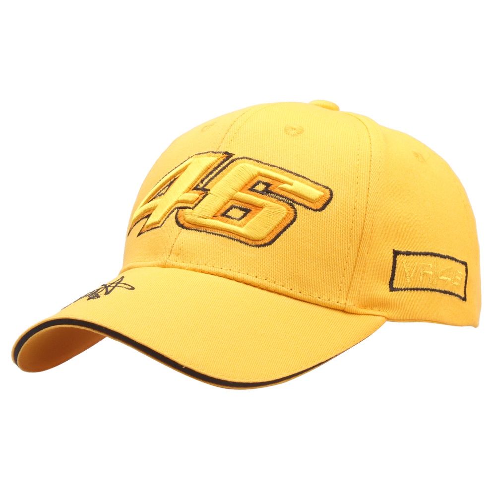 Outdoor Sport Motorcycle Racing Car Team Baseball Cap Snapback for vr46 Badge Unisex