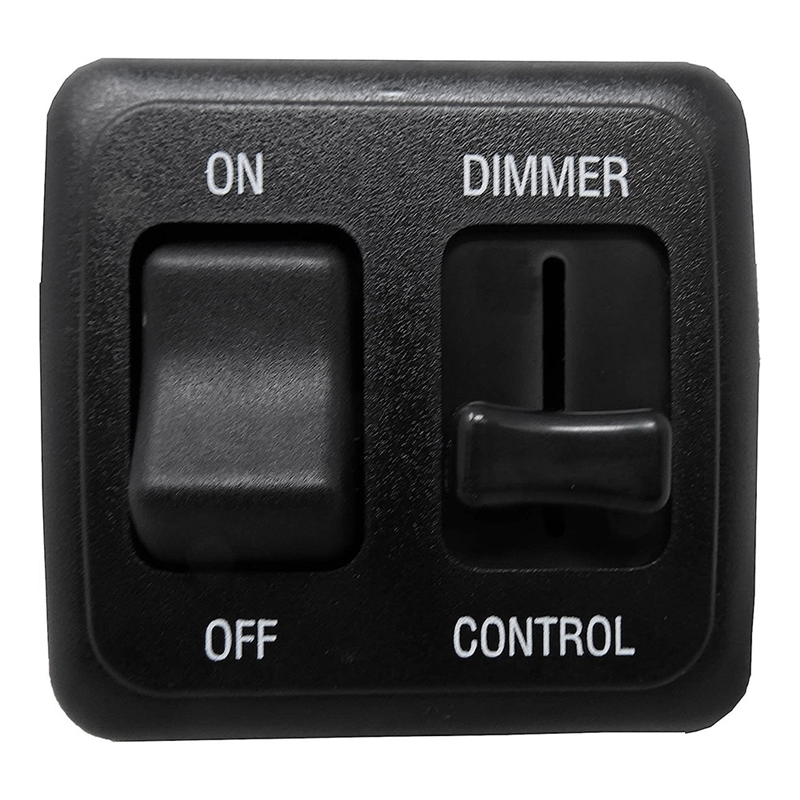 12 Volt DC Dimmer Switch Parts For LED, Halogen, Incandescent - RV, Auto, Truck, Marine, And Strip Lighting. 