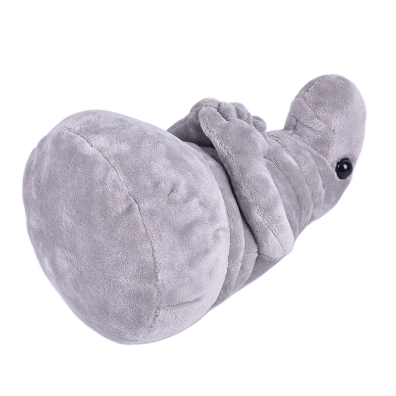 1Pcs Waiting Plush Toy Zhdun Meme Tubby Gray Blob Zhdun Toy Snorp Plush Doll. 