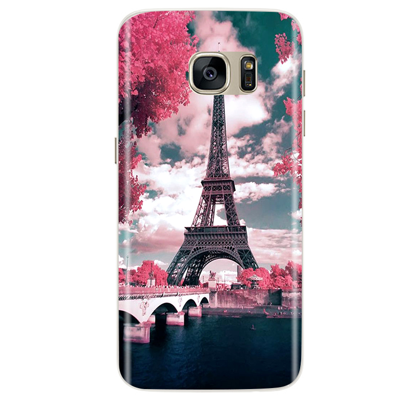 Silicone Case For Samsung Galaxy S7 Edge Case Cute Pattern Soft TPU Phone Case For Samsung Galaxy S7 S 7 Edge Back Cover Coque. 