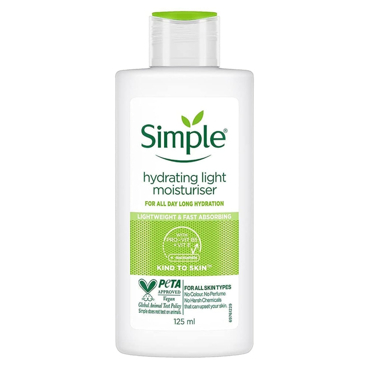 Simple Kind to Skin Hydrating Light Moisturiser - 125 ml. 
