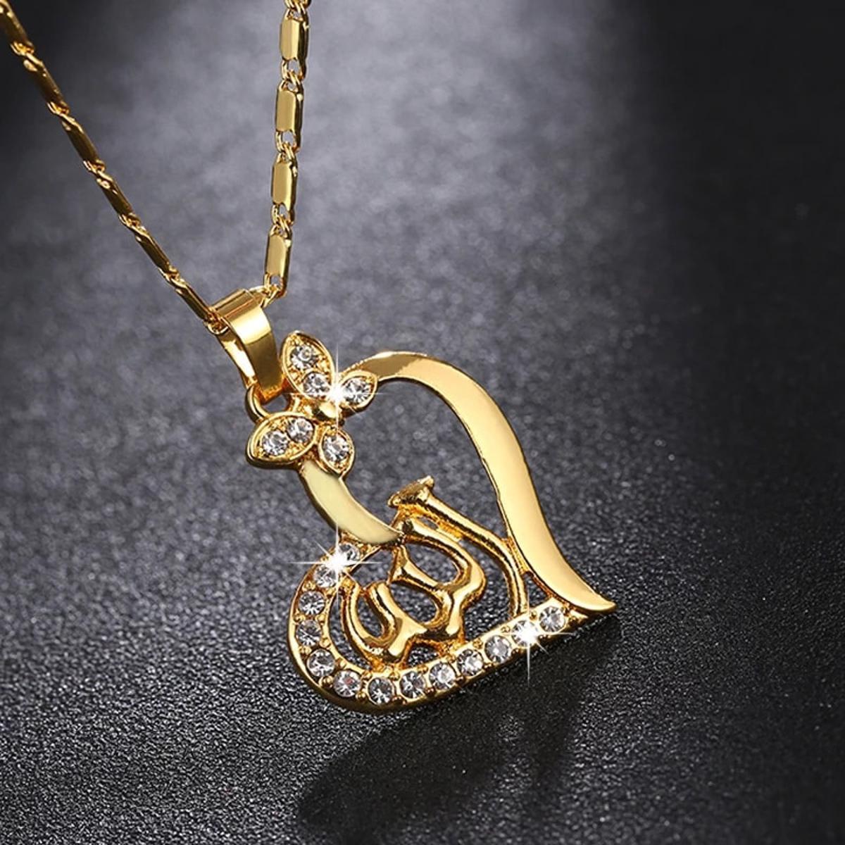 Muslim Islamic Allah Charm Pendant Necklace