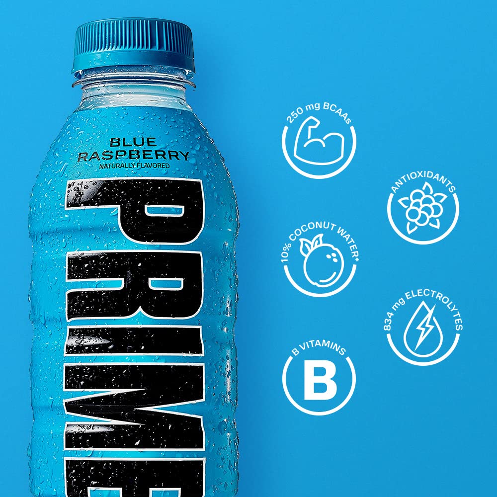 Prime Hydration Drink Blue Raspberry 500 ml