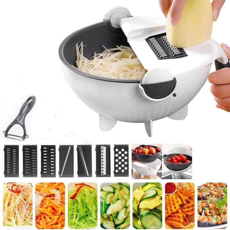 Multifunction High Speedy Chopper Garlic Cutter Vegetable Fruit Twist